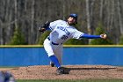 Baseball vs RWU  Wheaton College Baseball vs Roger Williams University. - Photo By: KEITH NORDSTROM : Wheaton, Baseball